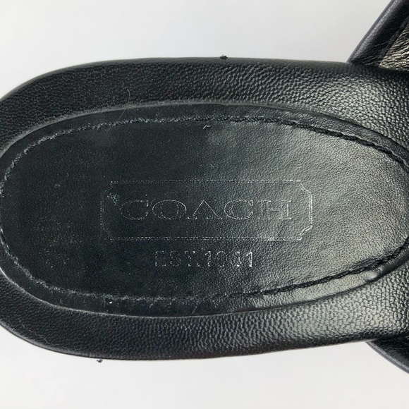 Coach Willow Signature C Black Clogs - Picture 8 of 10